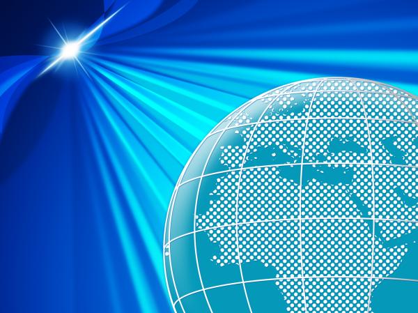 World Background Means Globalise Globally And Globalization