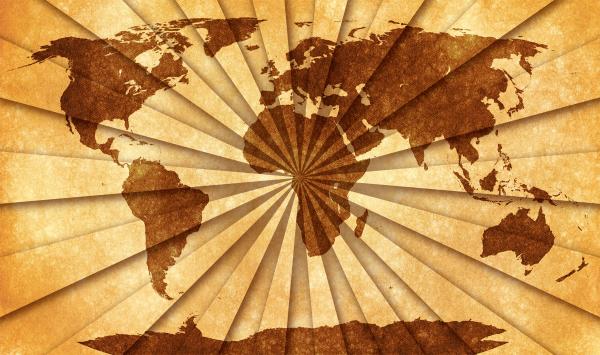 World Grunge Map
