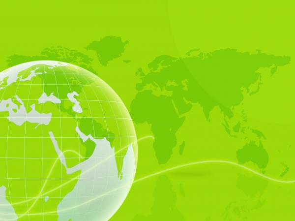 World Map Indicates Abstract Template And Countries