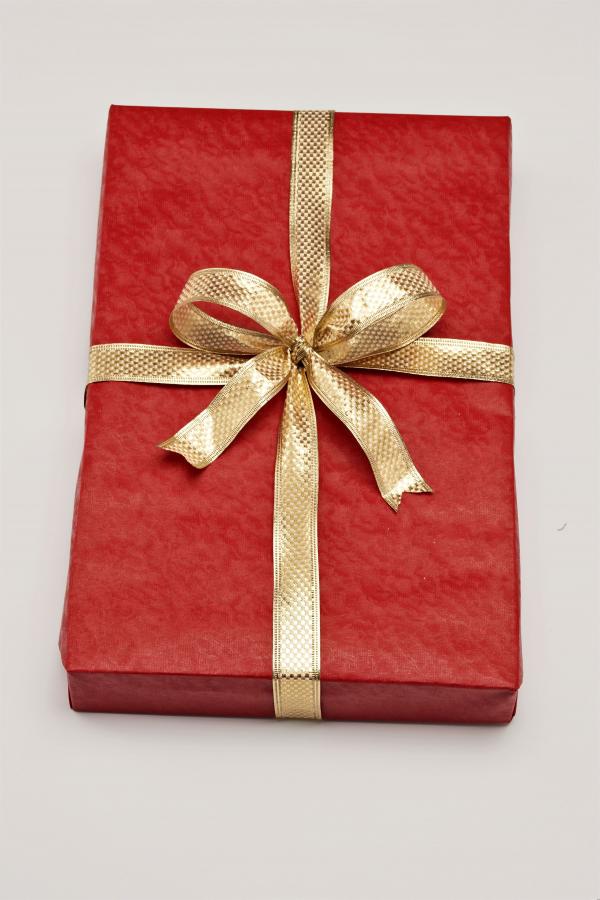 Wrapped present