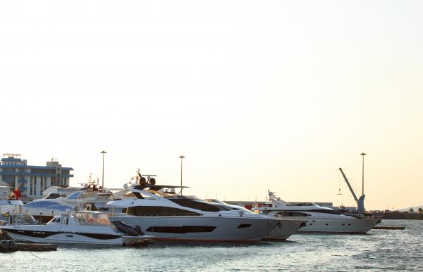 Yachts On Body Of Water