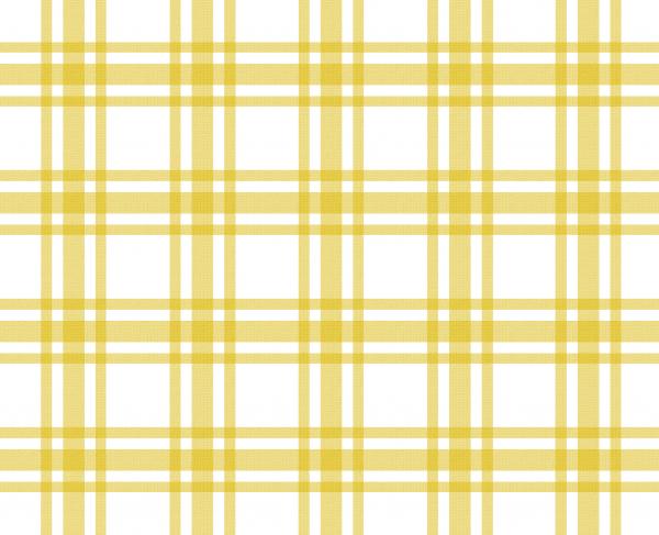 Yellow and white tablecloth pattern