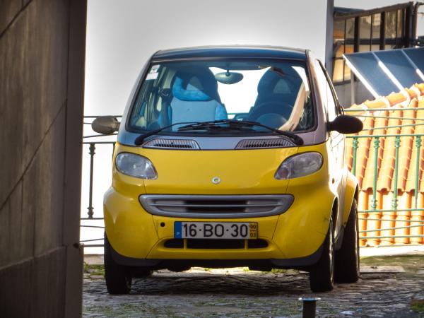 Yellow car