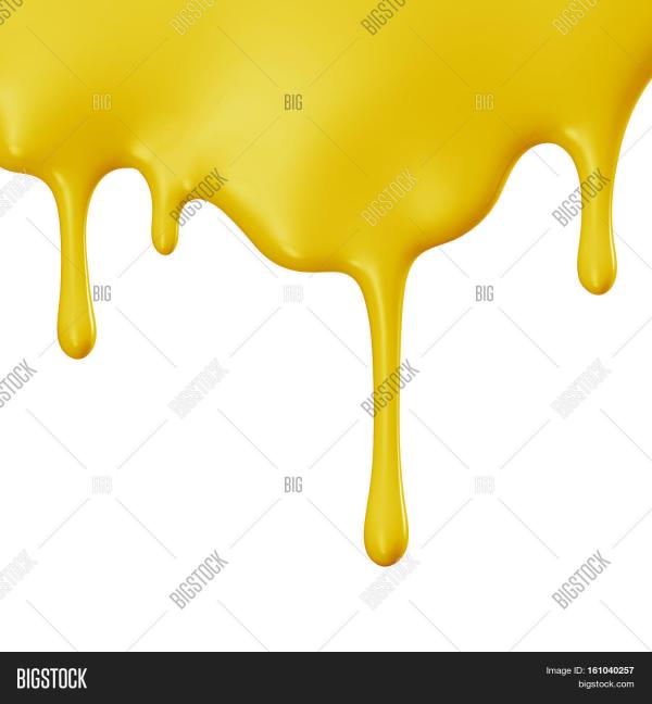 Yellow dripping