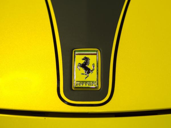 Yellow Ferrari