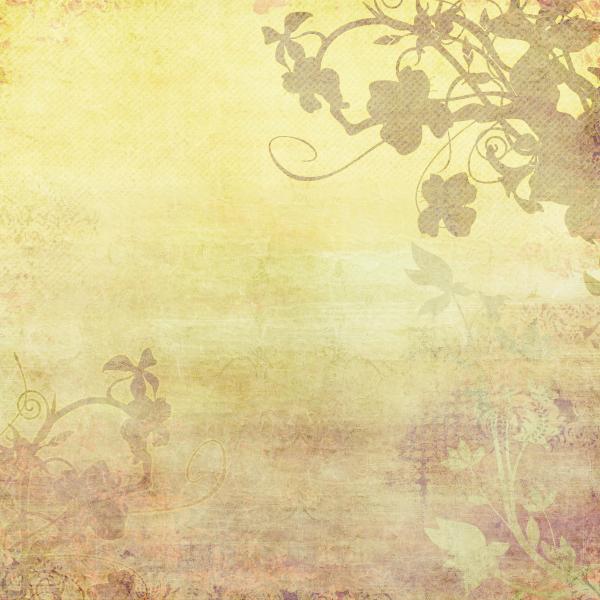 Yellow Floral Background