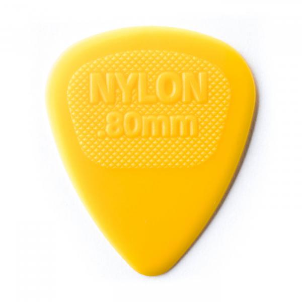 Yellow guitar pick