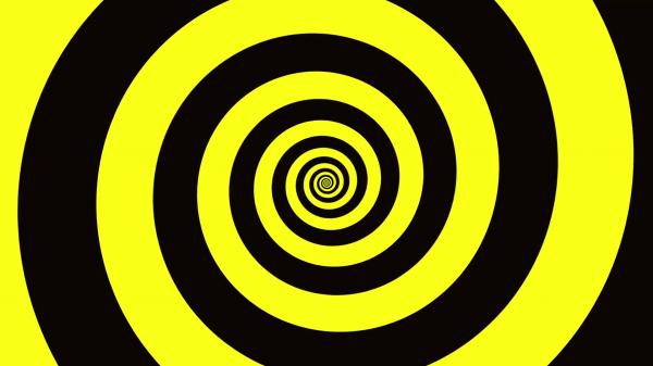 Yellow spiral
