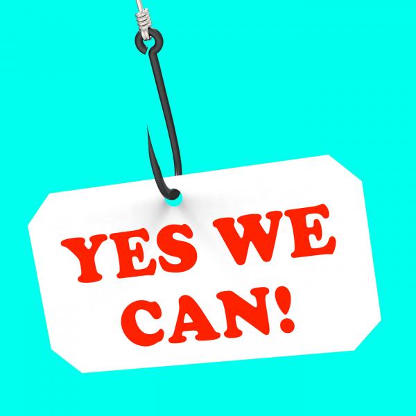 Yes We Can! On Hook Shows Teamwork And Optimism
