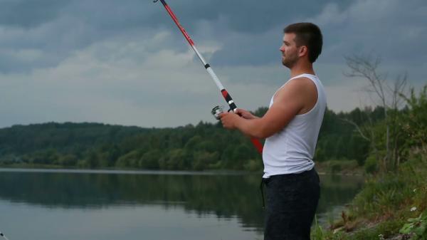 Young fisherman