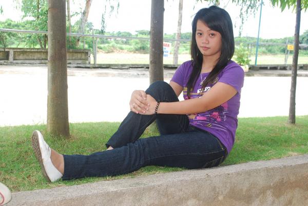 Young Girl Posing