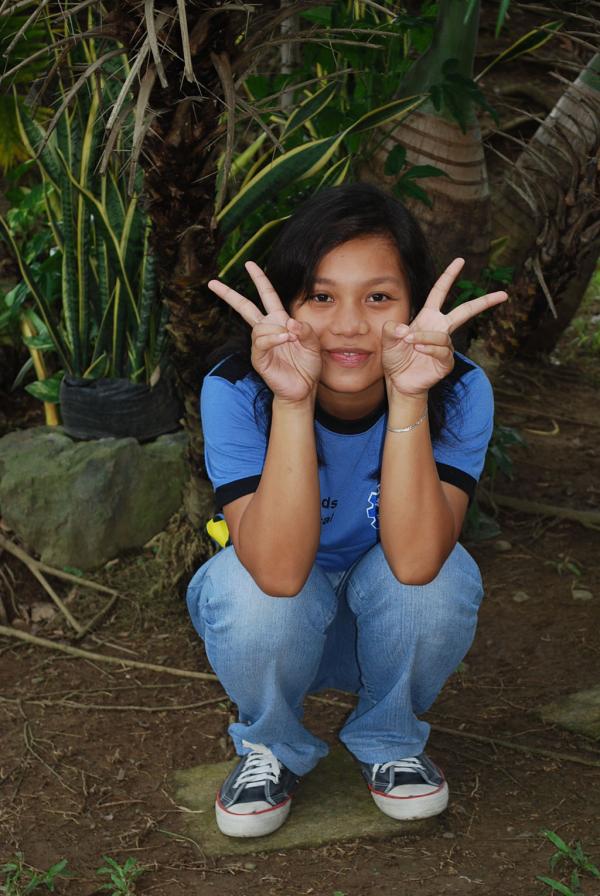 Young Girl Posing