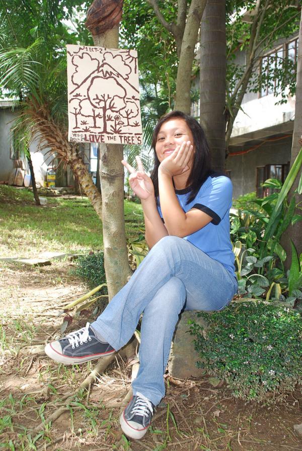 Young Girl Posing