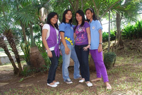 Young Girls Posing